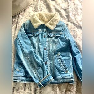 Sherpa Jean jacket
